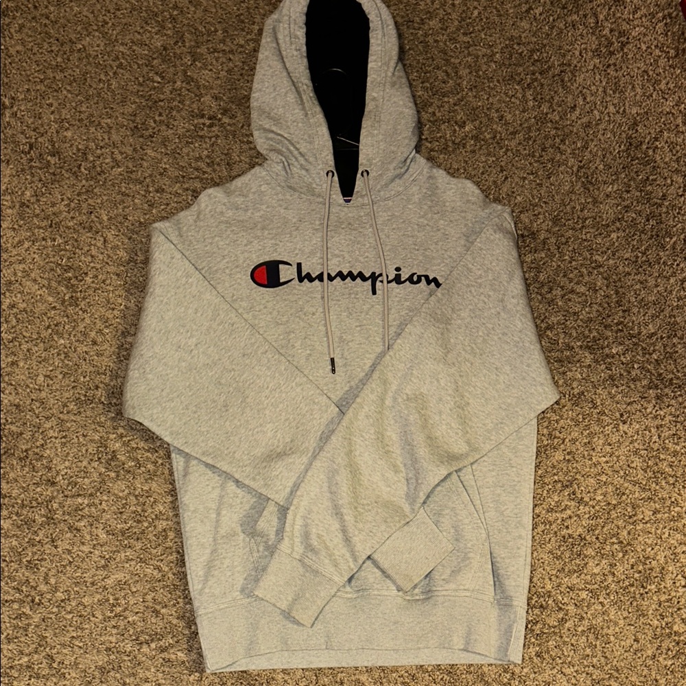 Champion Light Gray Men's Hoodie